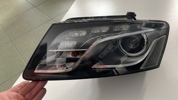 lampa lewa Audi Q5 skrętna