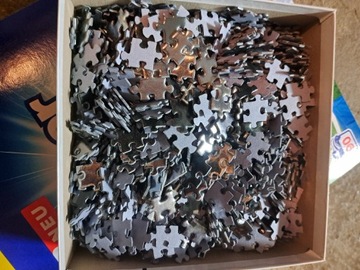 Silver look puzzle