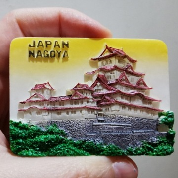 Zagraniczny magnes na lodówkę 3D Japonia Nagoya