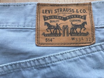 Spodnie marki LEVI STRAUSS   33x32 514