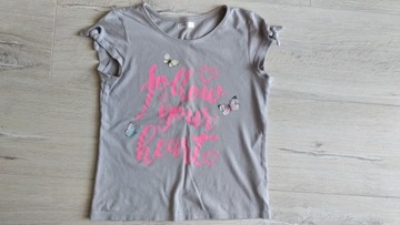 T-shirt dziewczęcy GIRLS  roz. 128