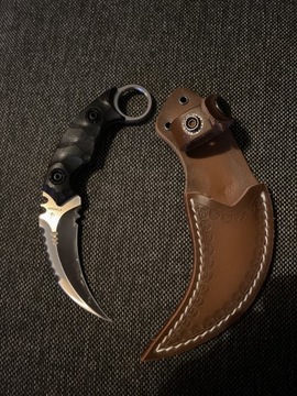 nóż karambit strider d2 + POKROWIEC