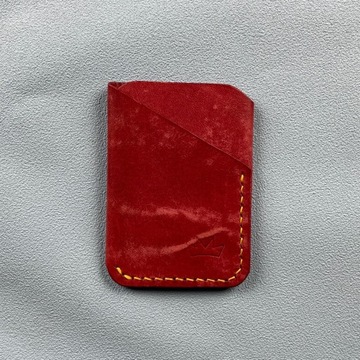 Skórzany Handmade - Cardholder - Portfel na karty