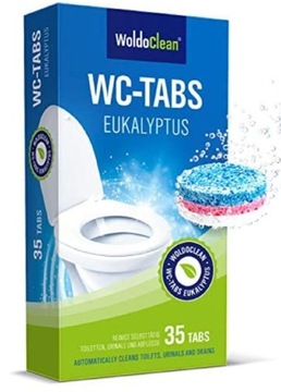 Tabletki do Wc eukaliptus 35 szt.po 25g Woldoclean