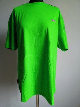 Tshirt Slazenger Slaz Plain Tee zielona rozmiar L