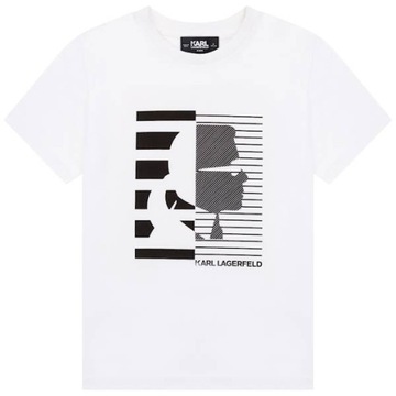 T-Shirt Karl Lagerfeld biały