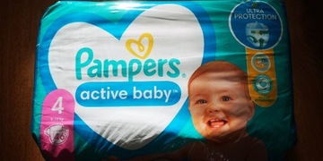 Pampers Active Baby 4. 46 sztuk.