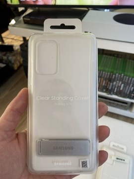 Etui Samsung A72 clear standing cover