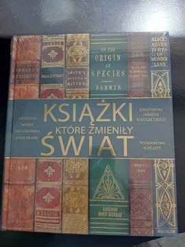 Książki które zmieniły świat NOWA folia