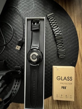Samsung galaxy Watch 4 Classic 46 dużo dodatków !