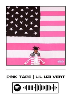 Plakat Lil Uzi Vert | Pink Tape