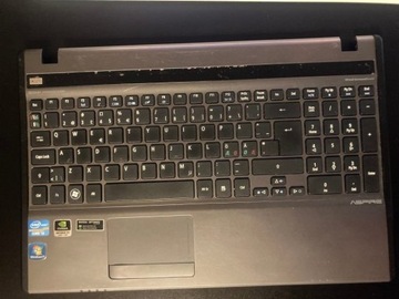 Klawiatura z laptopa Acer Aspire 5755G