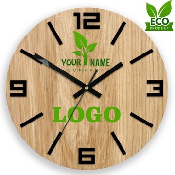 Zegar z Logo Firmy, zegar firmowy