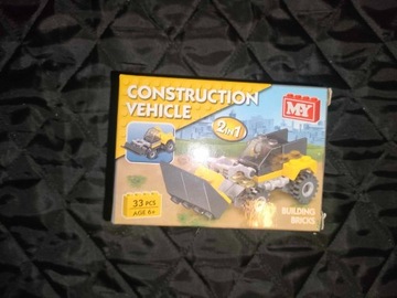 Construction Vehicle MY ( Spychacz, Klocki )