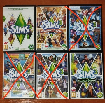 The Sims 3 + dodatki (Nie z Tego Świata,Wymarzone)