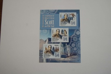 Gwinea Sw 9277-79** Robert Falcon Scott /ms/