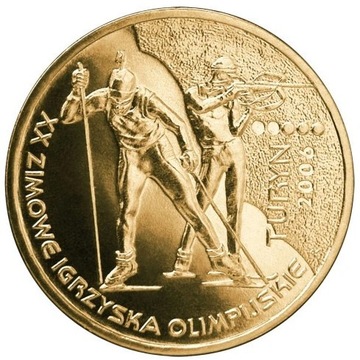 Moneta 2zł Turyn 2006