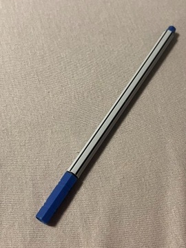 Niebieski długopis szkoła school blue