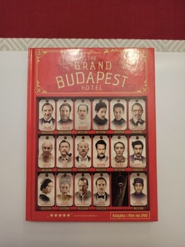 THE GRAND BUDAPEST HOTEL KSIĄŻKA I FILM DVD
