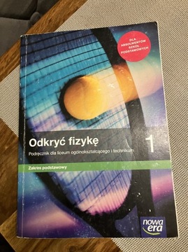 Fizyka 1 liceum. Odkryć fizykę. Podstawowy. Braun