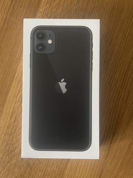 Pudełko iPhone 11 64GB Black + instrukcja