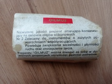 Preparat OILMUZ. Plastykowa  fiolka.