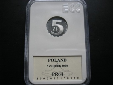 5 ZŁ 1989 R PR64