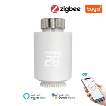 GŁOWICA TERMOSTATYCZNA ZIGBEE 3.0 TRV TUYA