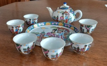Porcelanowy mini-zestaw do herbaty