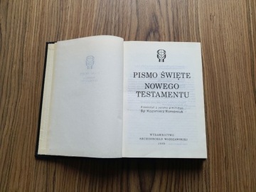 Pismo Święte Nowego Testamentu Kazimierz Romaniuk