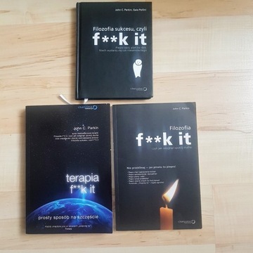 Filozofia F**k it zestaw 3 książek
