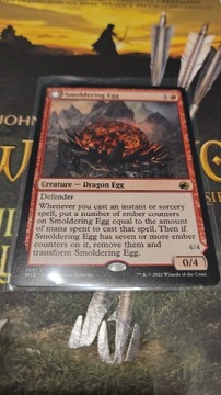 Smoldering egg/ashmouth dragon mtg