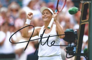 Tatjana MARIA oryginalny autograf! TENIS