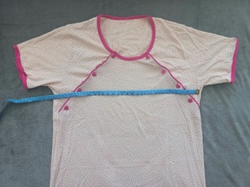 Koszula do karmienia z krótkim rękawem, M, L