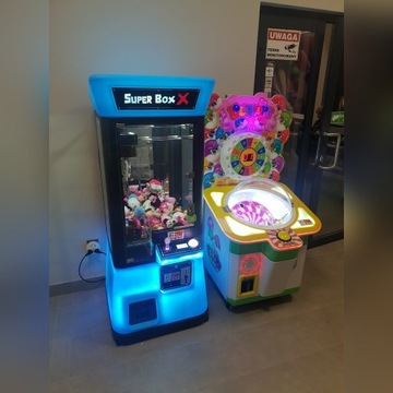 Łapa szczęścia, automat, arcade Super Box X