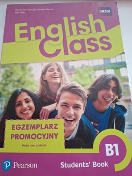 English class B1, podręcznik,  angielski nowy