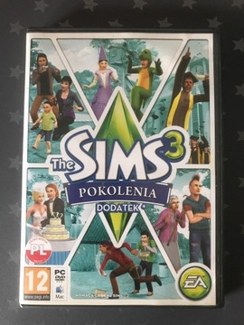 THE SIMS 3 POKOLENIA dodatek wer PL CD PC