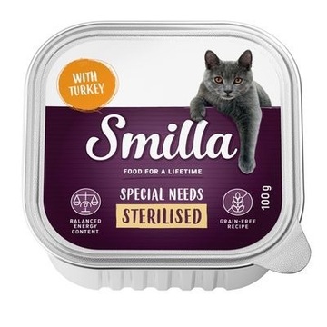 Smilla z indykiem 100g dla kotów sterylizowanych