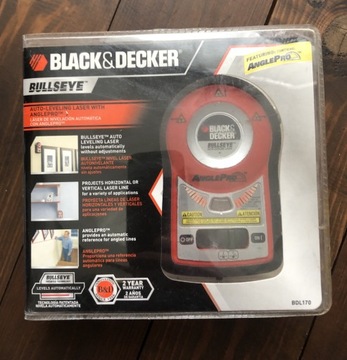 Laser Black & Decker BDL170 Bullseye poziomica