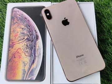 iPhone XS MAX 64GB GOLD ZŁOTY Bateria 94% Gwarancj