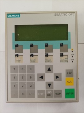 Panel  Siemens 6AV3 607-1JC20-0AX1