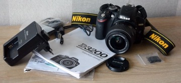 Lutrzanka Nikon D3200 24Mpx super stan -4tys zdjęć