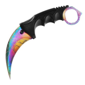 Nóż Karambit CS:GO Spider Web Rainbow