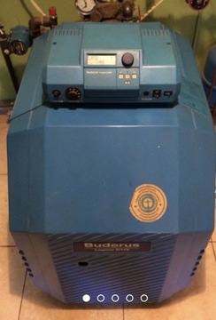 Piec olejowy Buderus 22,6 kW + dwa zbiorniki 2000l