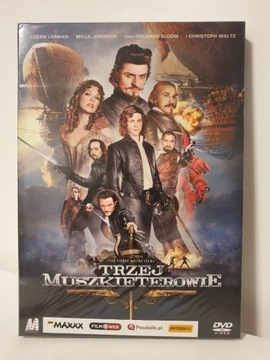 TRZEJ MUSZKIETEROWIE - film na płycie DVD (box)