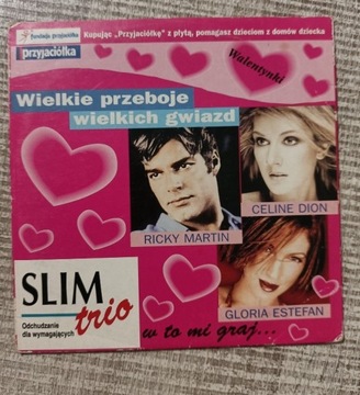 Składanka - slim trio Ricky Martin, Celine Dion CD