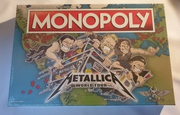 Nowa w folii Monopoly Metallica World Tour (made in USA) 