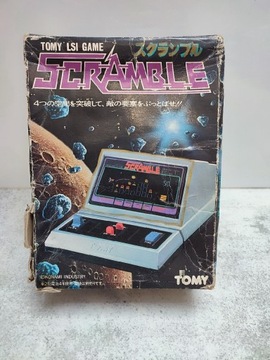 Tomy Scramble LSI Game Konami Retro Konsola