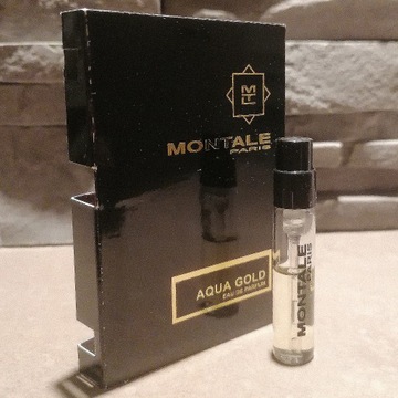 Montale Paris AQUA GOLD perfumy EDP próbka 1,5 ml