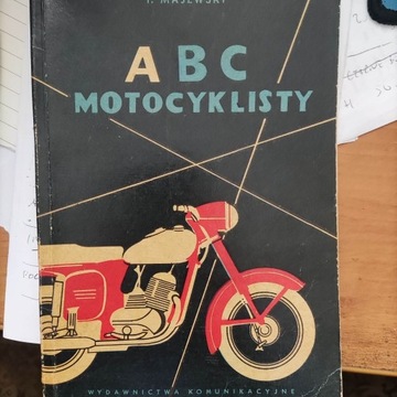 ABC Motocyklisty T. Majewski WKŁ 1960 r 